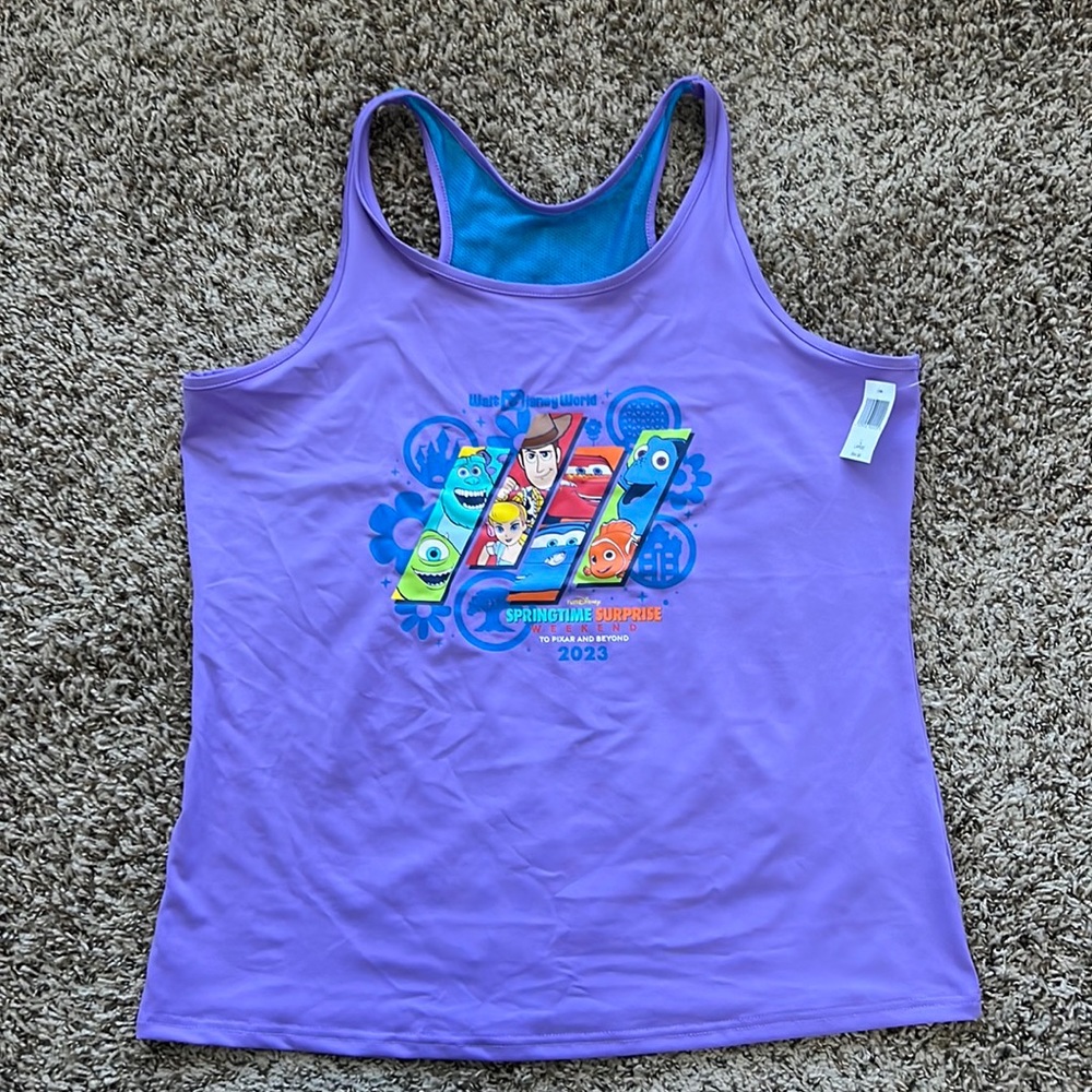 runDisney Springtime Surprise women’s tank 2023